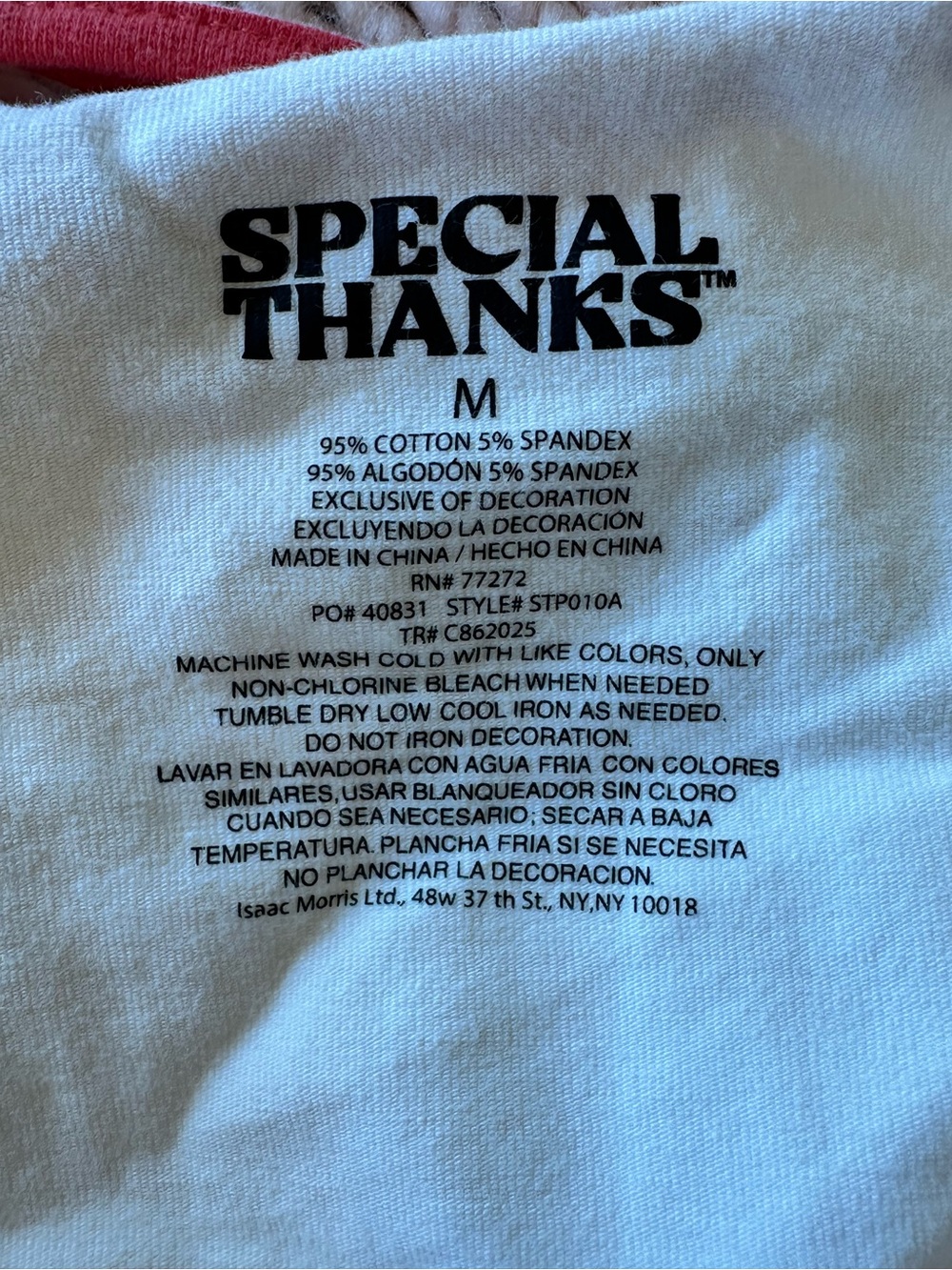 Special thanks star spangled banner embroidered retro cowgirl graphic halter top - Picture 4 of 4